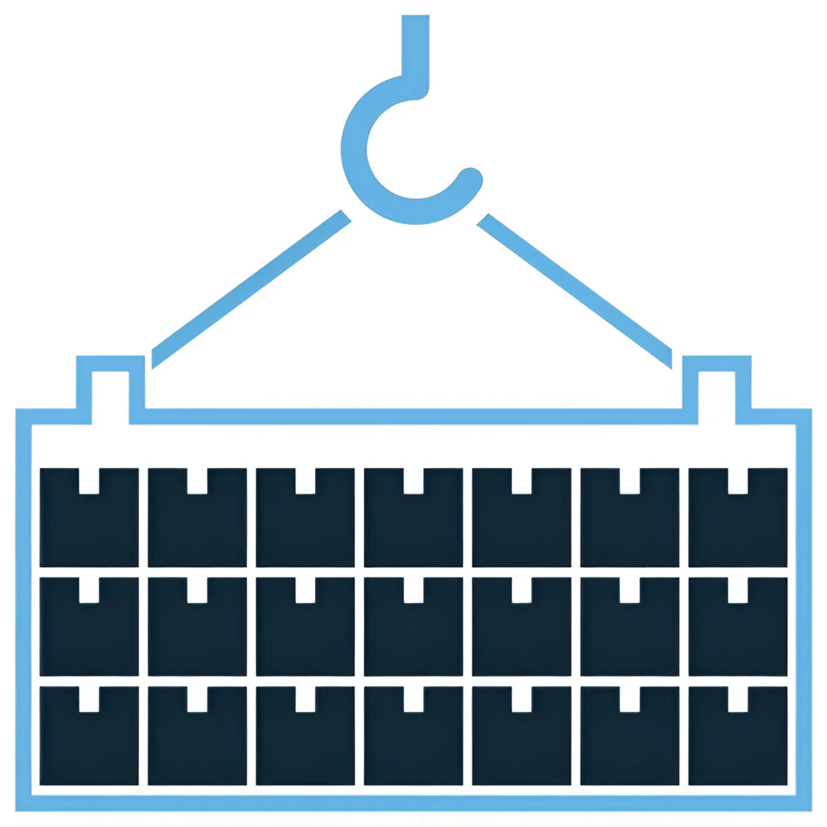 Full Container Load service with containers at port