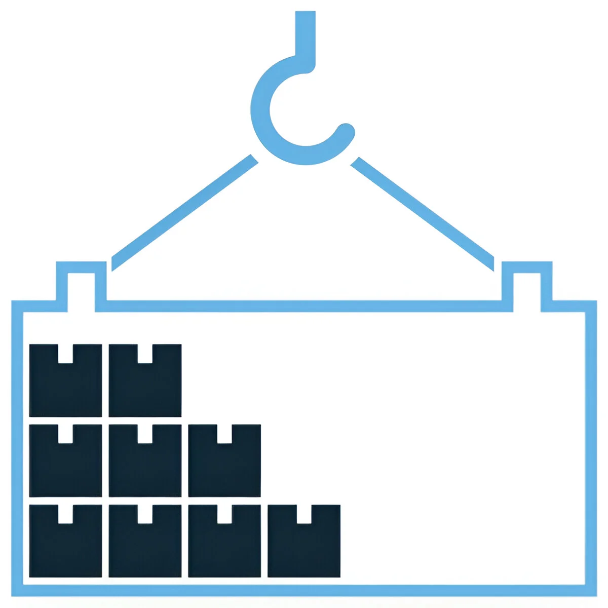 Less Container Load service with shared container space